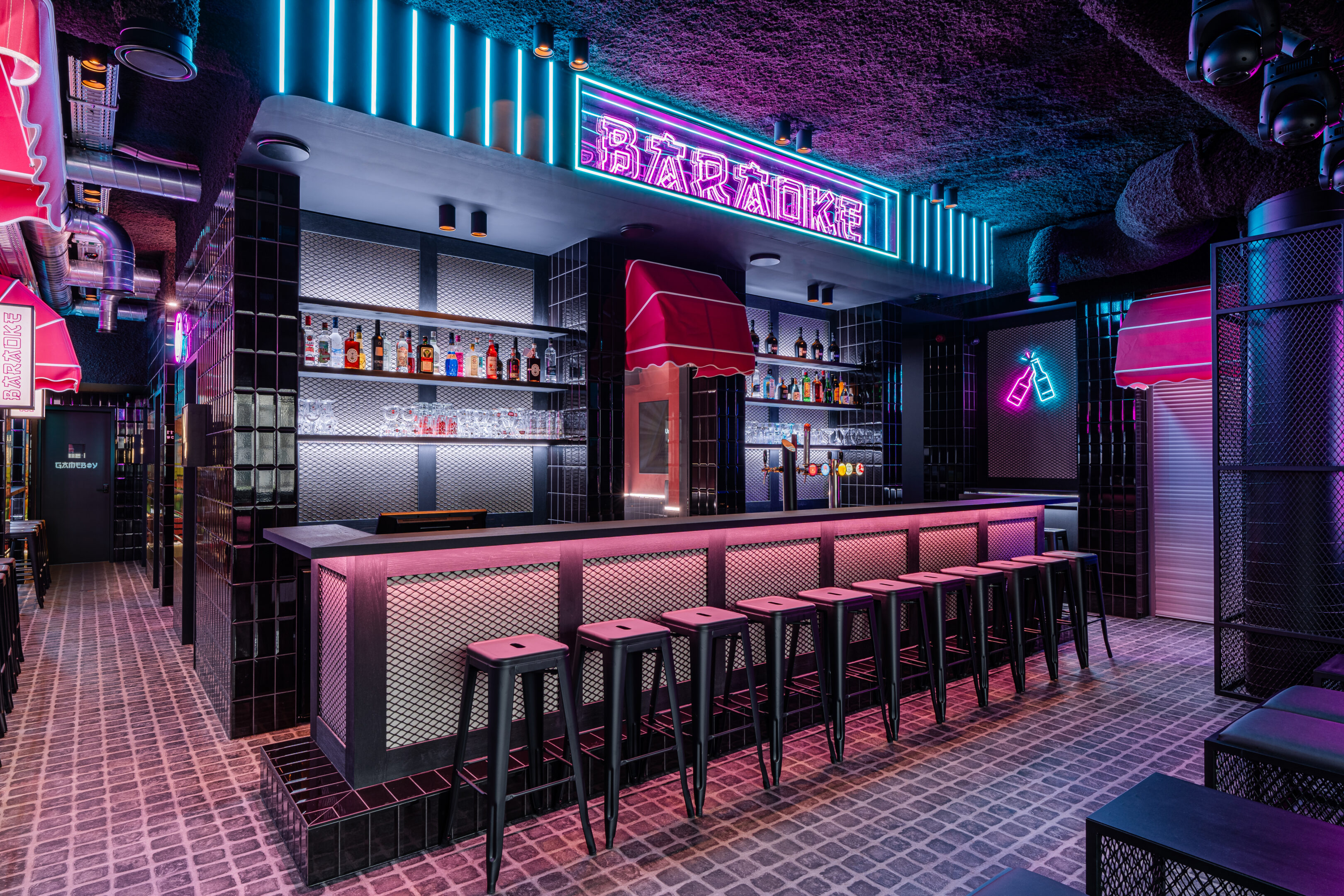 Baraoke - Lichtprojekt - 01